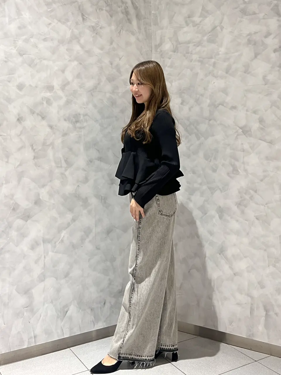 GRACE CONTINENTAL 根本　紗良 コーディネート画像