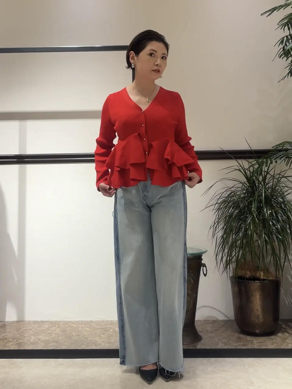 GRACE CONTINENTAL N.YURI コーディネート画像