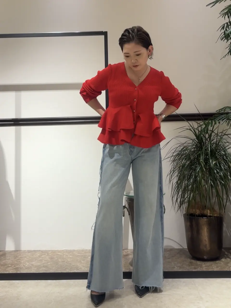 GRACE CONTINENTAL N.YURI コーディネート画像