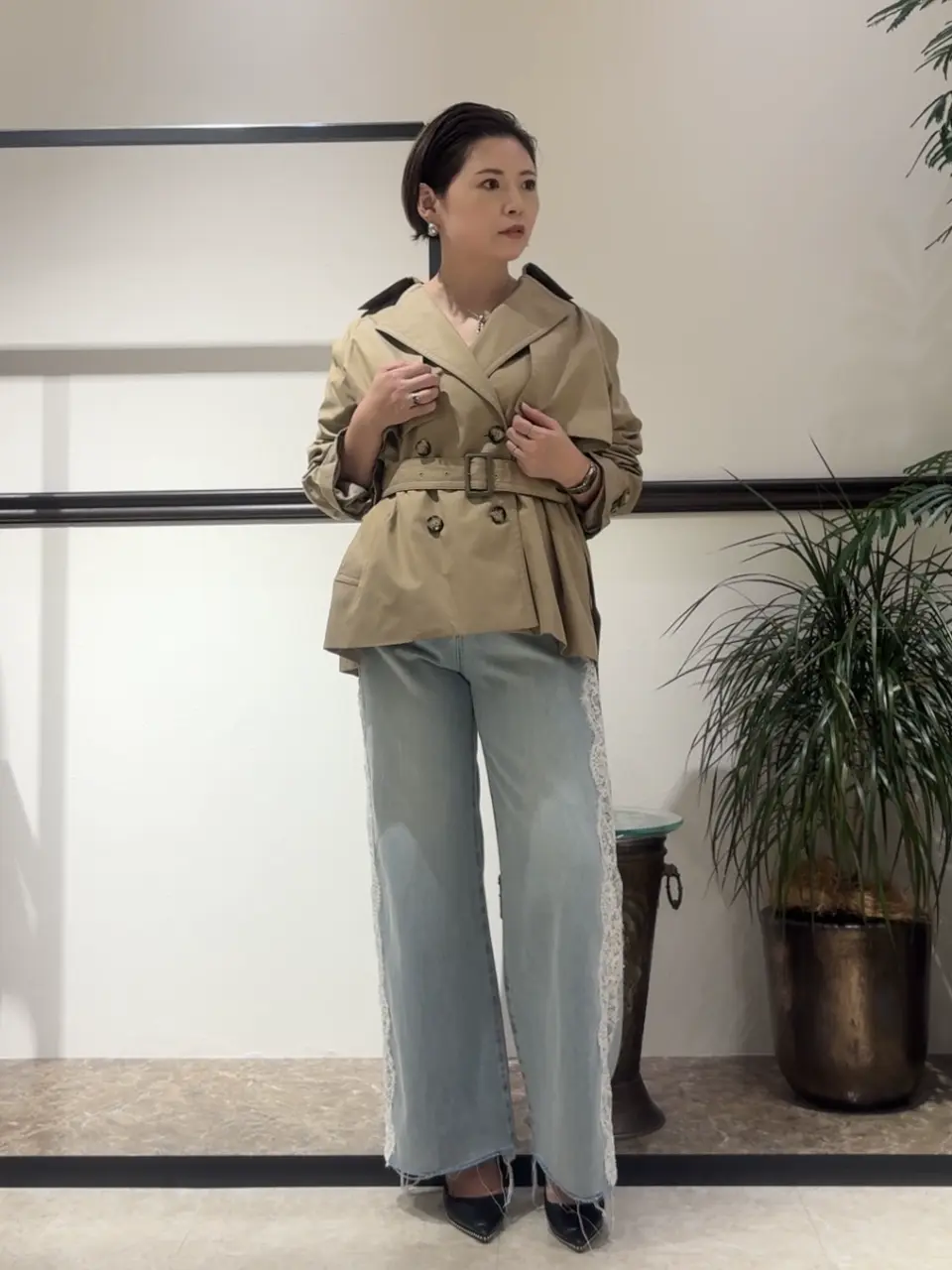 GRACE CONTINENTAL N.YURI コーディネート画像