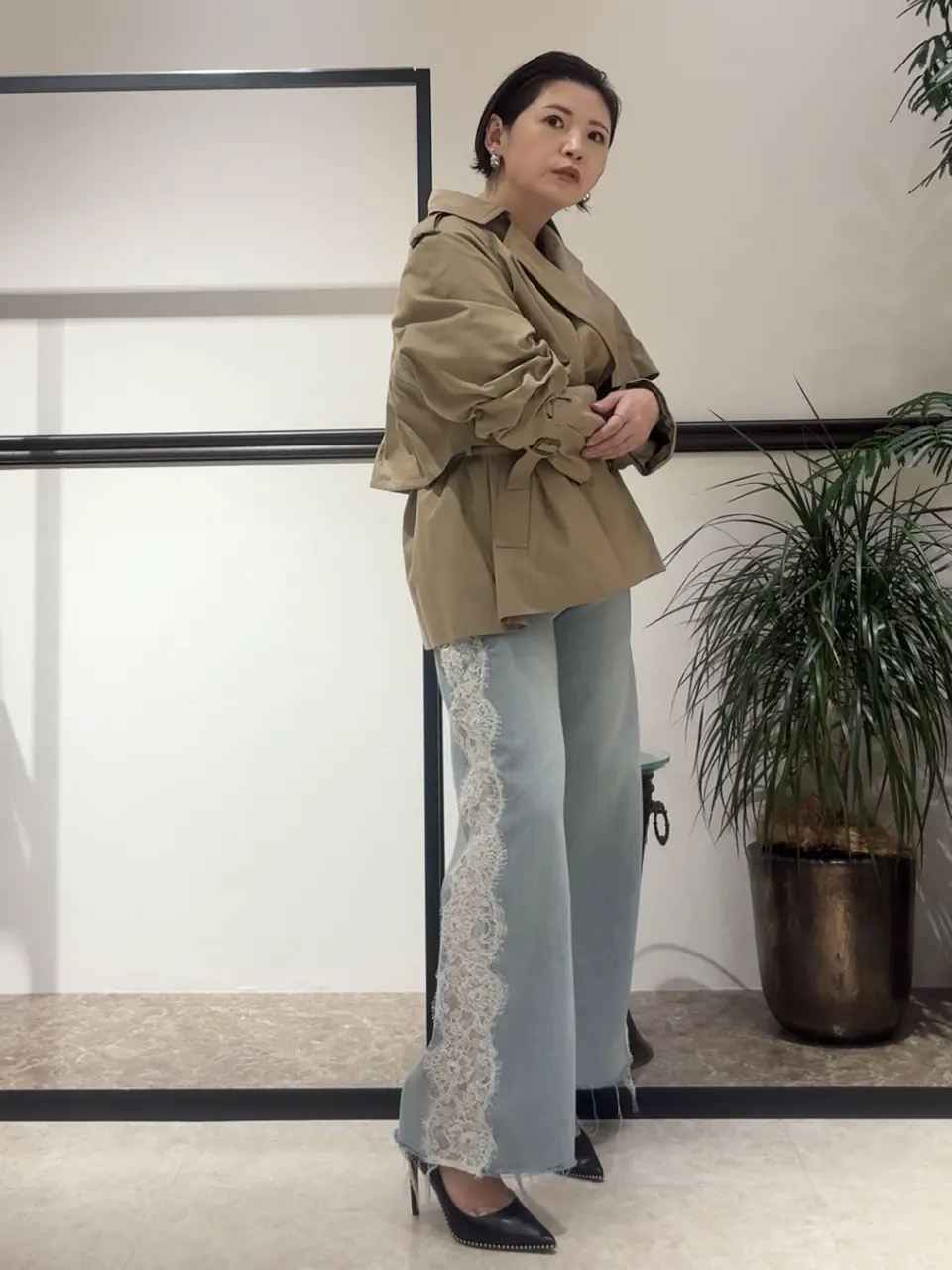 GRACE CONTINENTAL N.YURI コーディネート画像