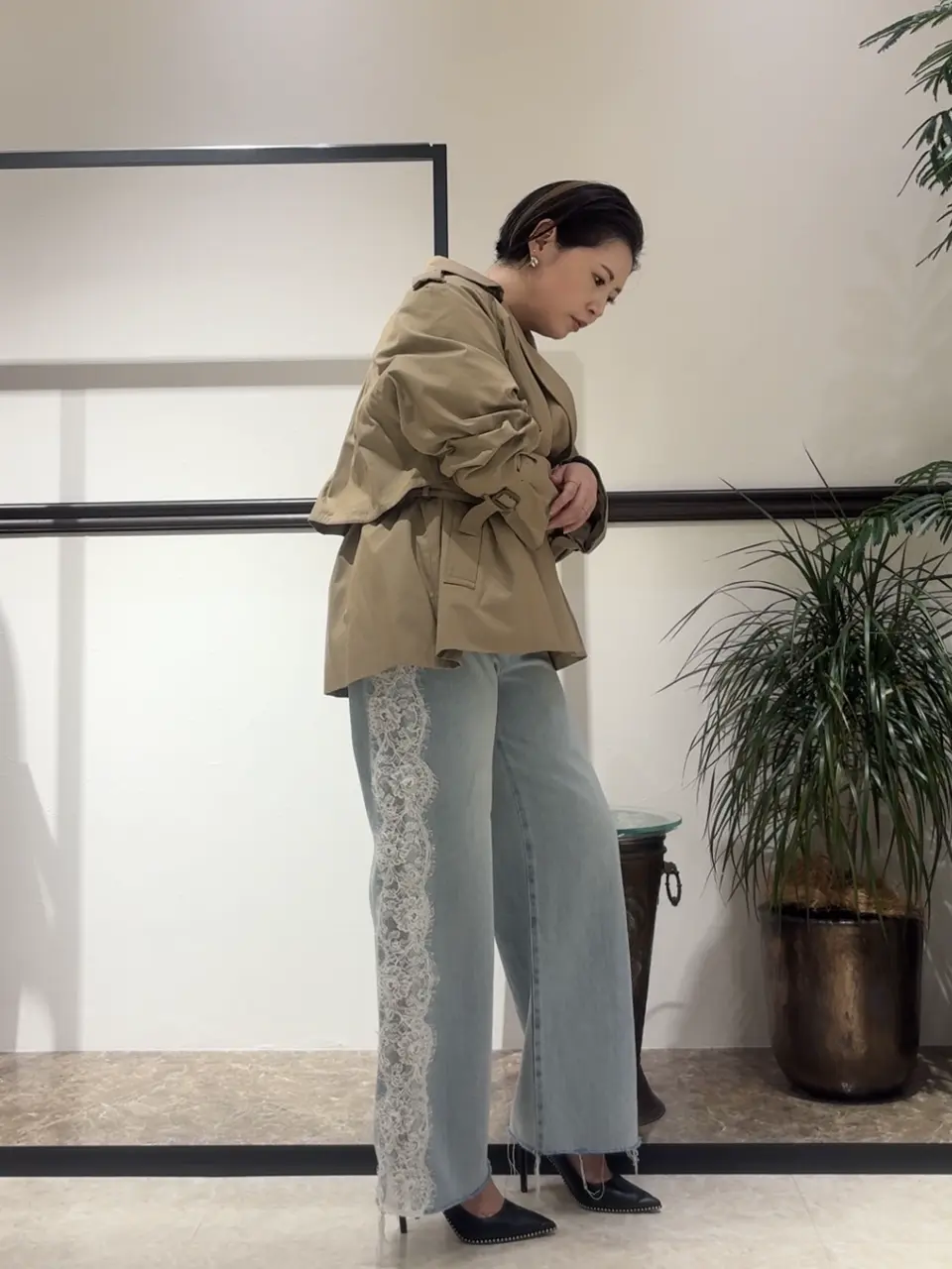 GRACE CONTINENTAL N.YURI コーディネート画像