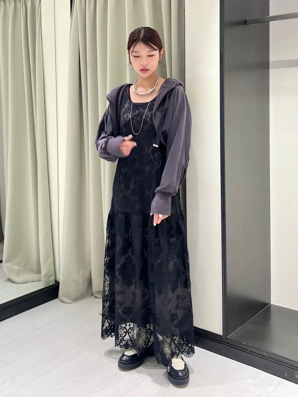 GRACE CONTINENTAL NORIA コーディネート画像