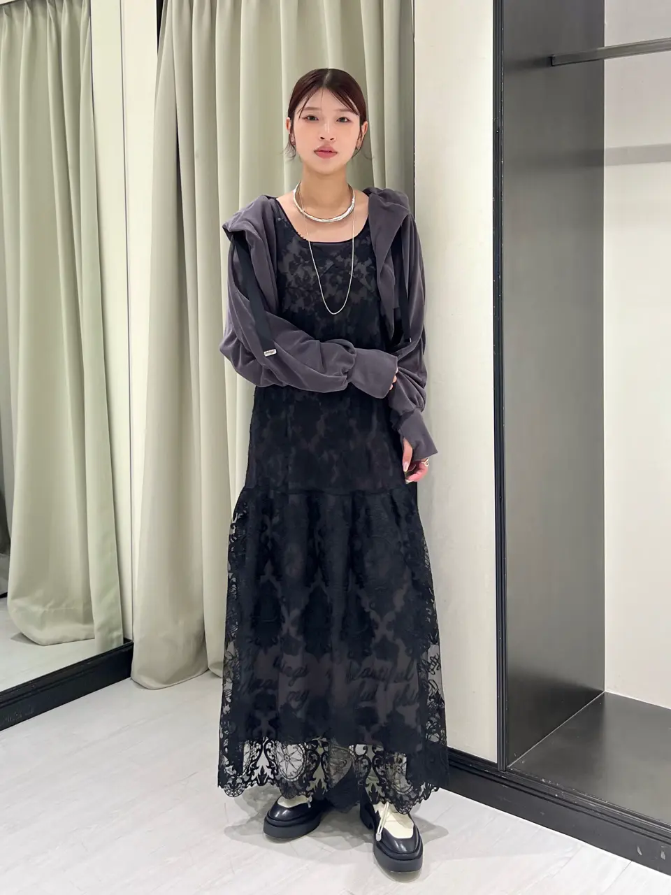 GRACE CONTINENTAL NORIA コーディネート画像