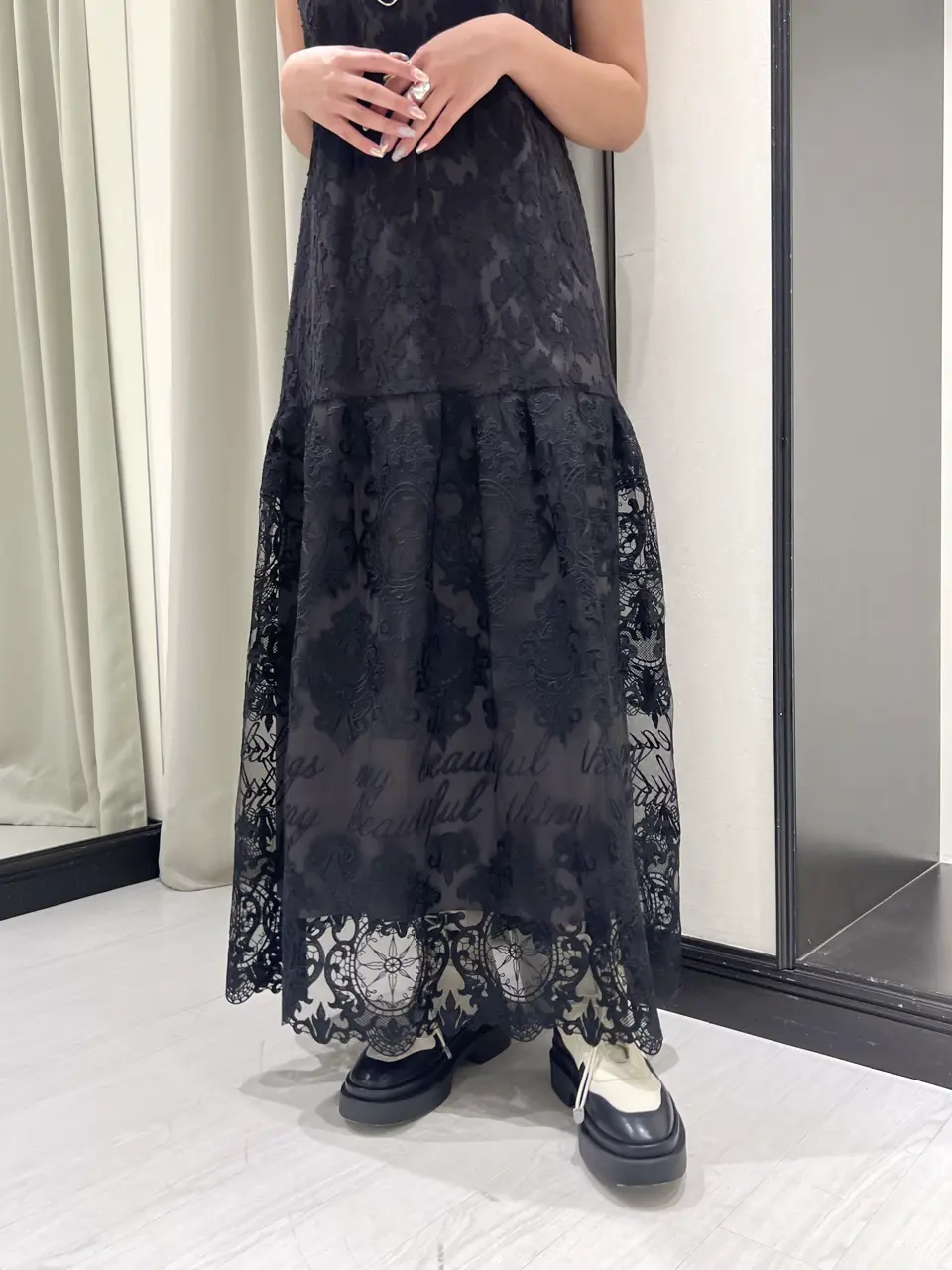 GRACE CONTINENTAL NORIA コーディネート画像