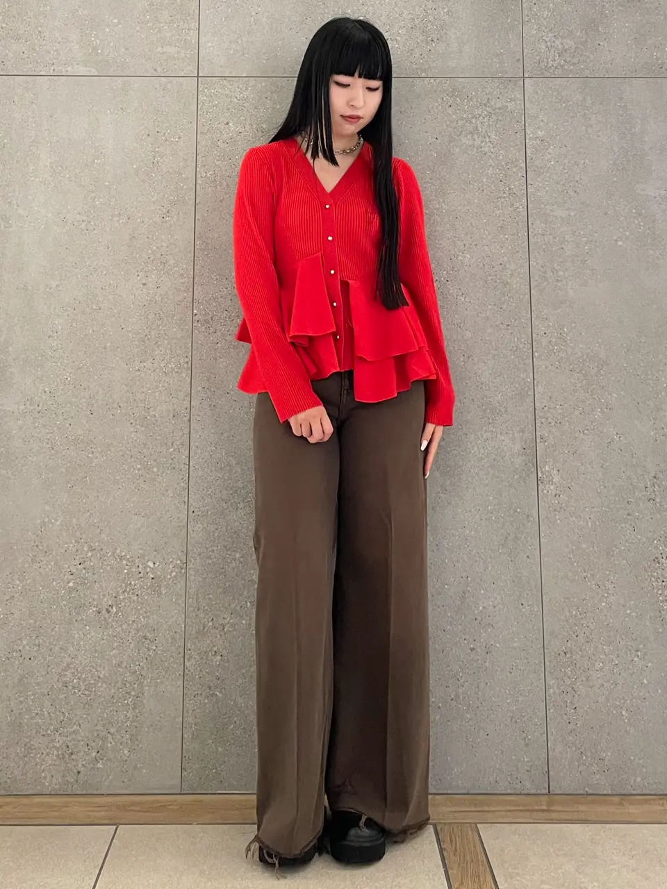 GRACE CONTINENTAL 清水　杏梨 コーディネート画像