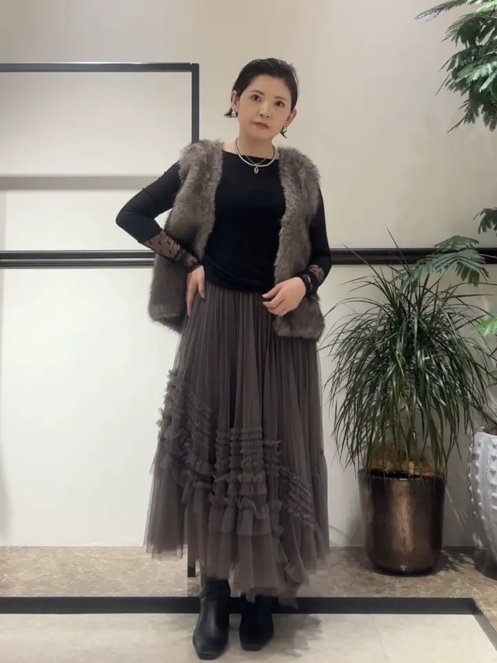 GRACE CONTINENTAL N.YURI コーディネート画像