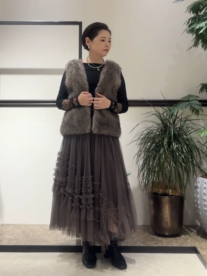 GRACE CONTINENTAL N.YURI コーディネート画像