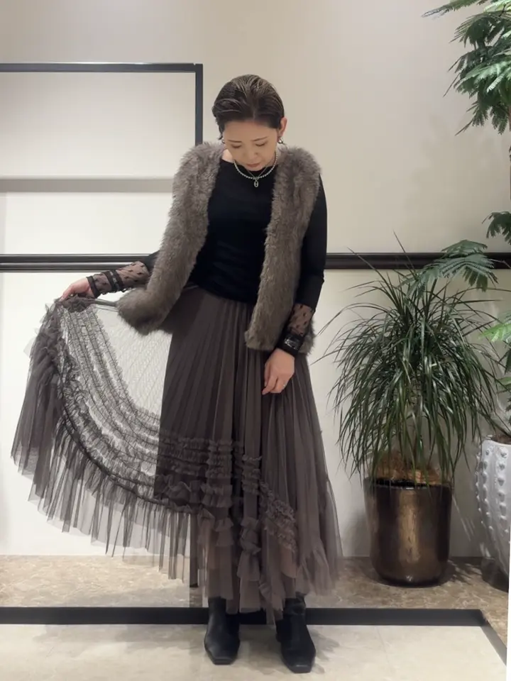 GRACE CONTINENTAL N.YURI コーディネート画像