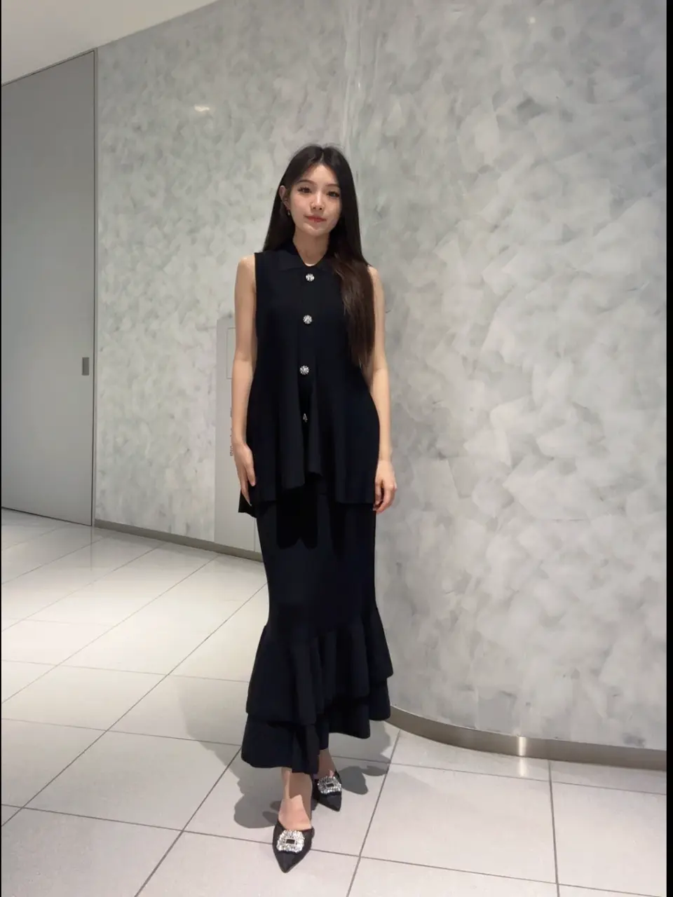 GRACE CONTINENTAL 王　宇キン コーディネート画像