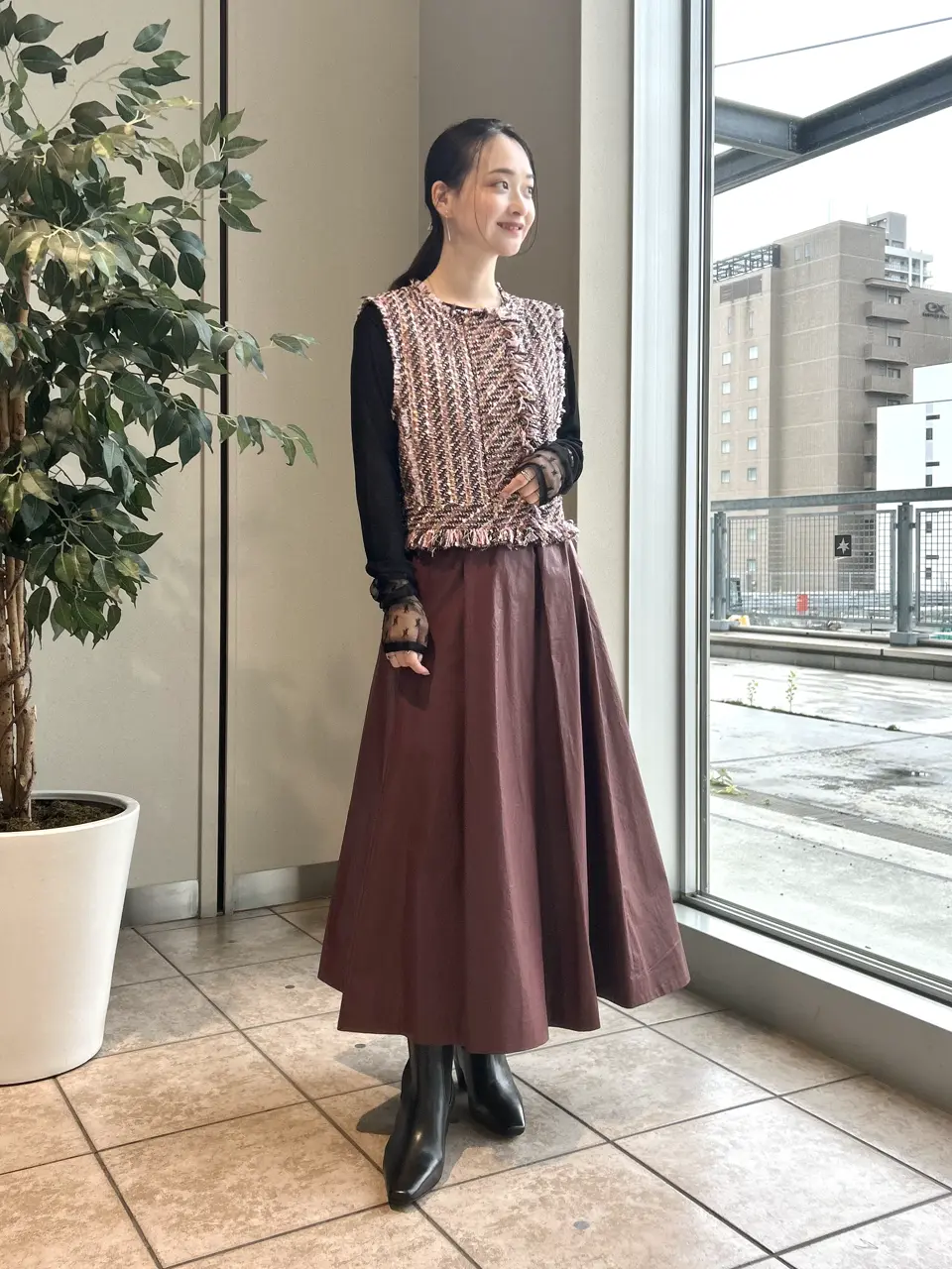 GRACE CONTINENTAL Nakatsu.m コーディネート画像