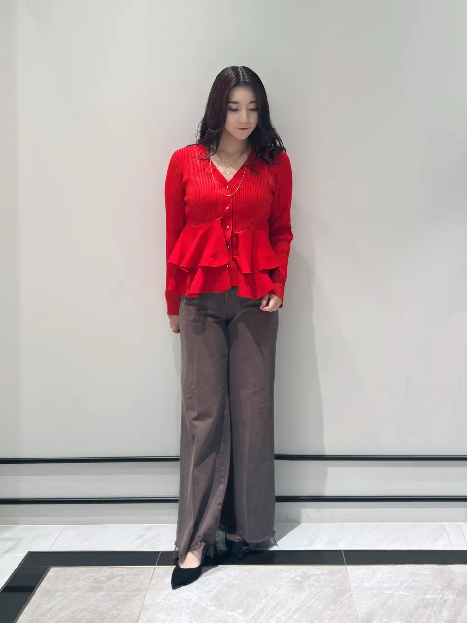 GRACE CONTINENTAL MOMOKO コーディネート画像