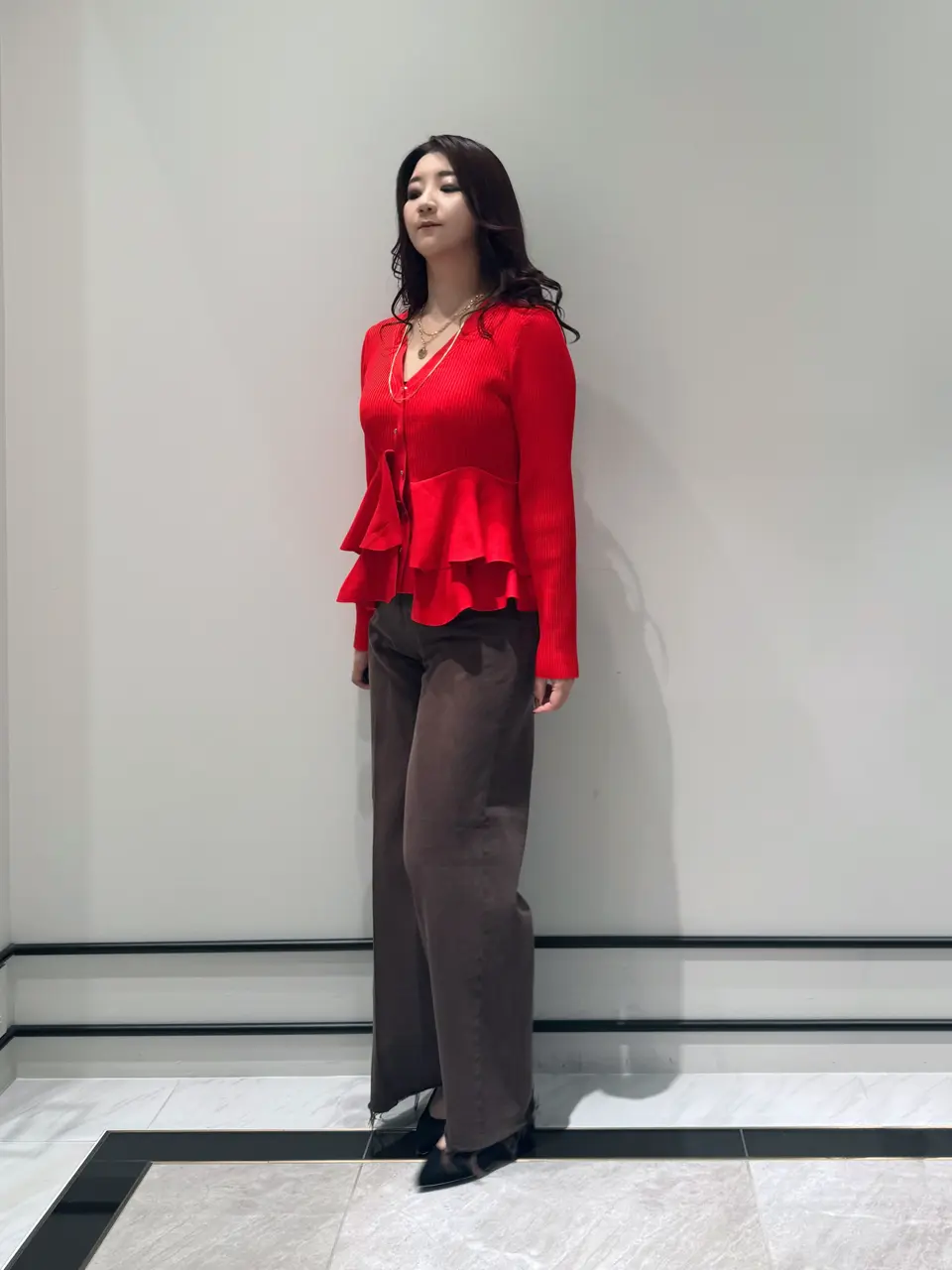 GRACE CONTINENTAL MOMOKO コーディネート画像