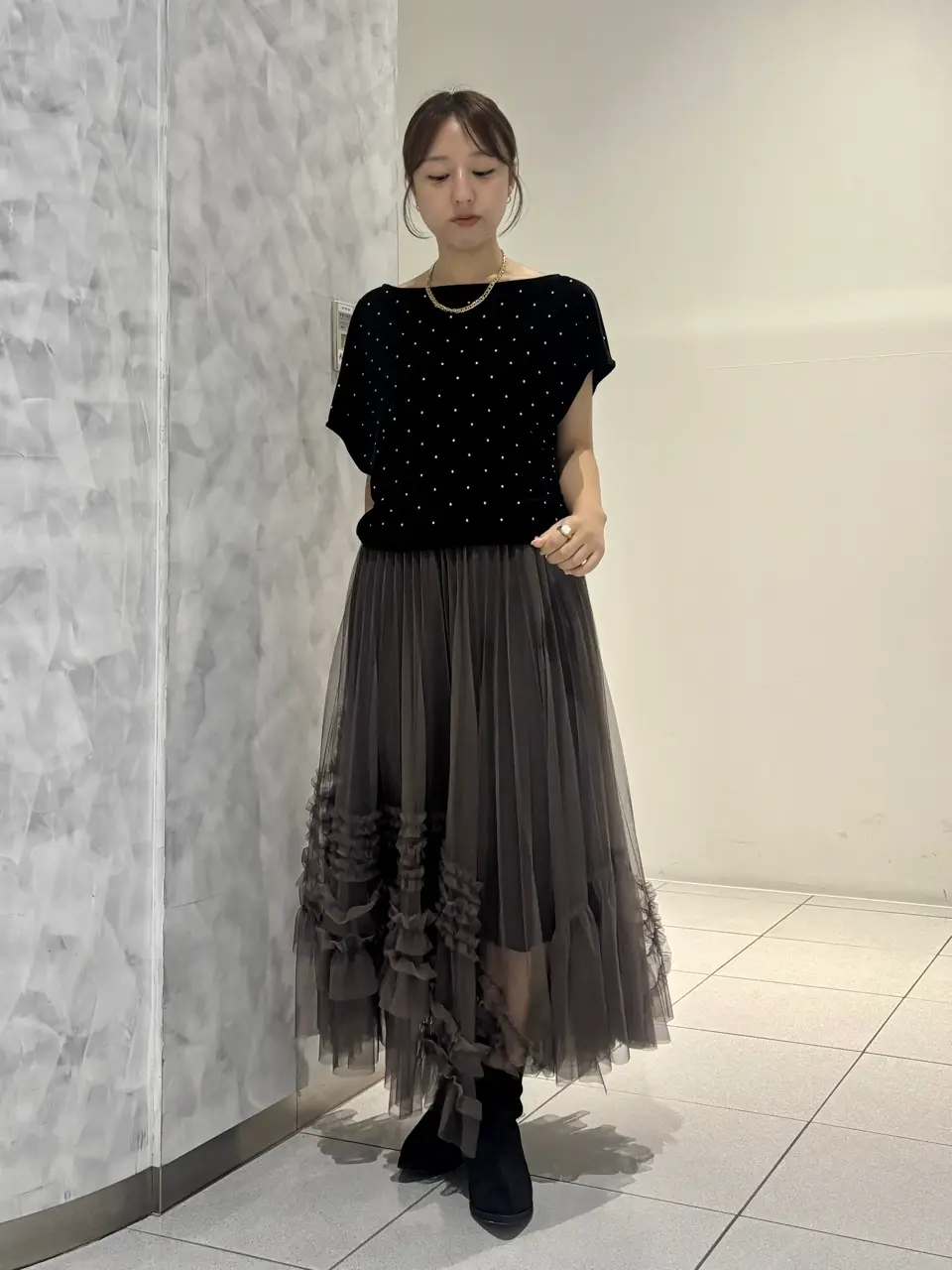 GRACE CONTINENTAL 岩永 春佳 コーディネート画像