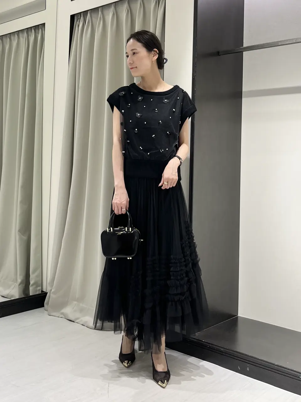 GRACE CONTINENTAL 亀田 未希 コーディネート画像