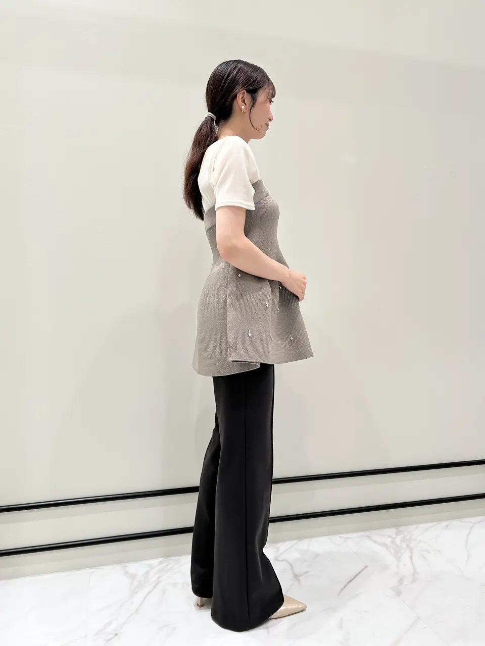 GRACE CONTINENTAL 若園　ひかり コーディネート画像