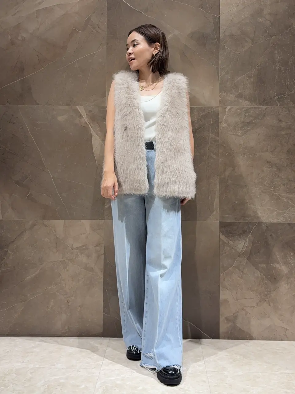 GRACE CONTINENTAL 穐山　香織 コーディネート画像