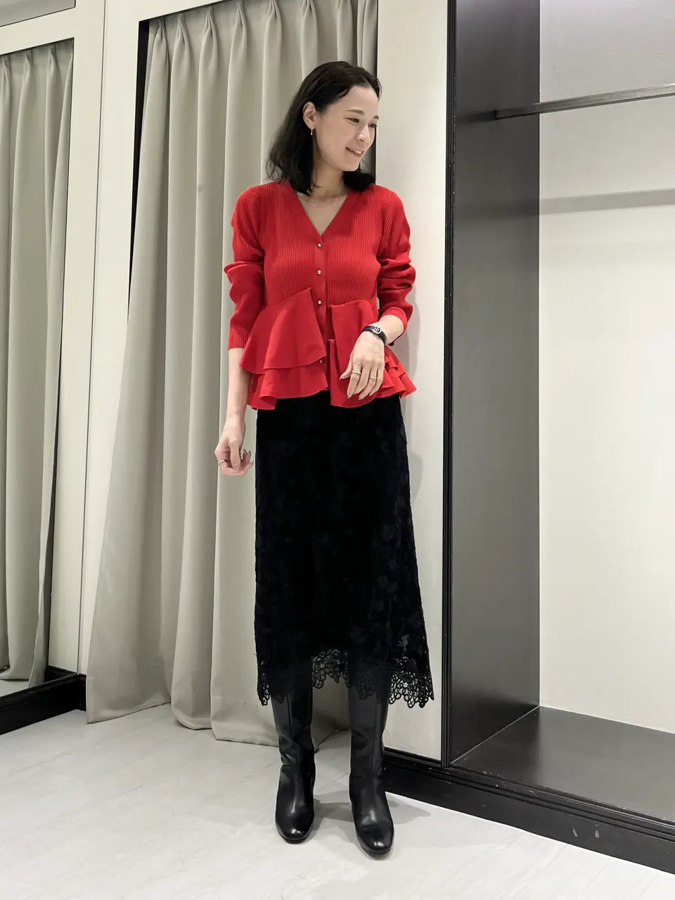 GRACE CONTINENTAL 亀田 未希 コーディネート画像