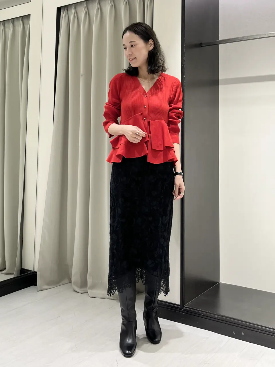 GRACE CONTINENTAL 亀田 未希 コーディネート画像