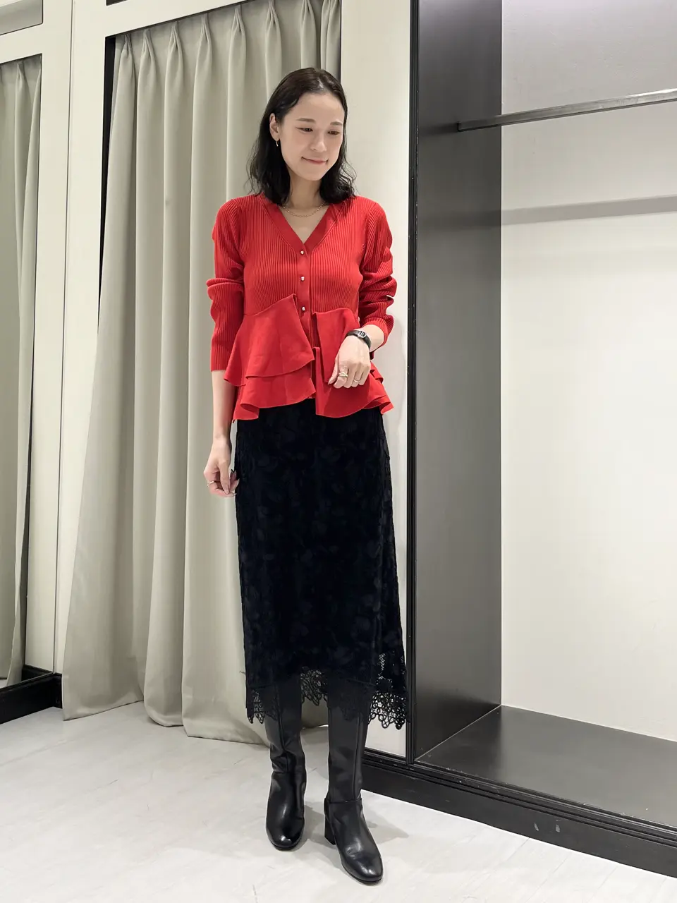 GRACE CONTINENTAL 亀田 未希 コーディネート画像