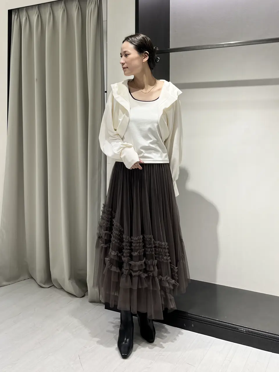 GRACE CONTINENTAL 亀田 未希 コーディネート画像