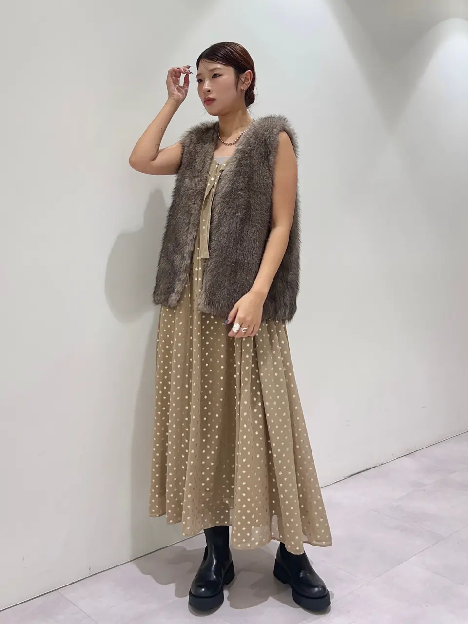 GRACE CONTINENTAL NORIA コーディネート画像