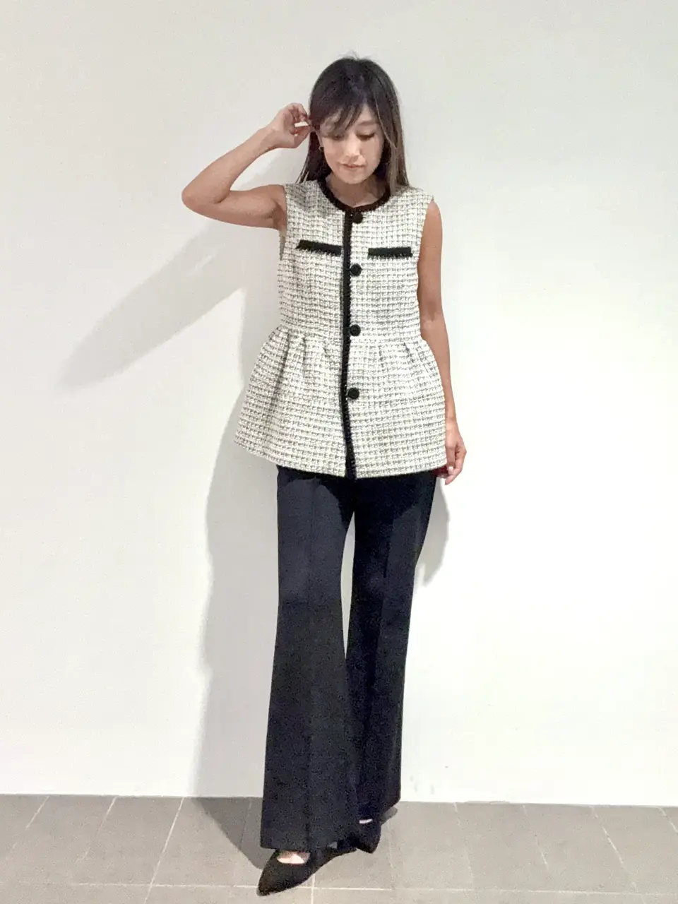 GRACE CONTINENTAL yukimi yonee コーディネート画像