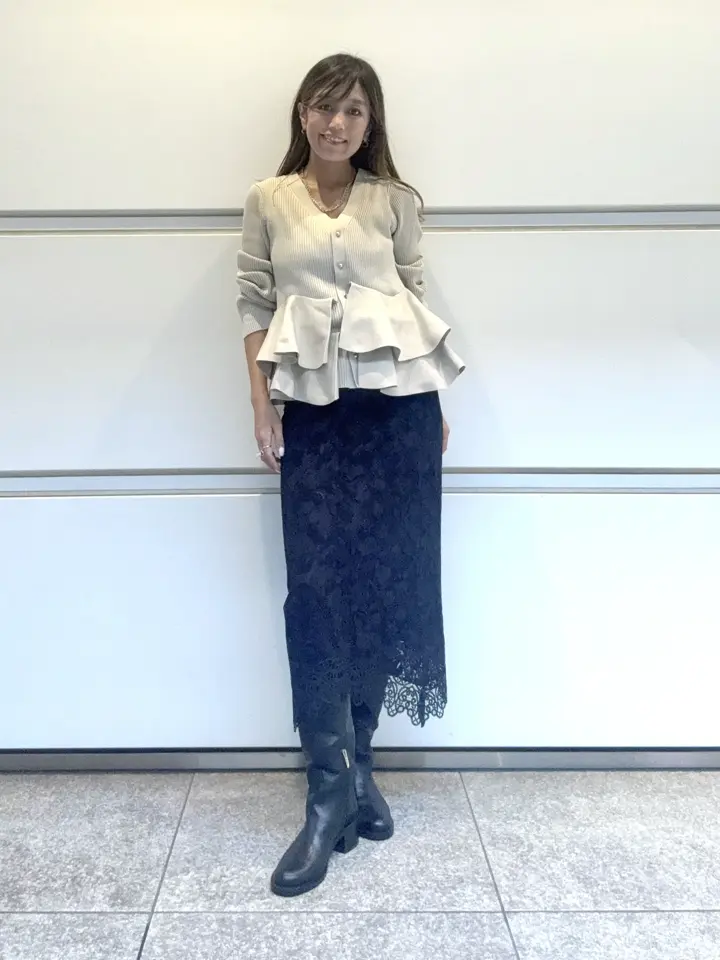 GRACE CONTINENTAL yukimi yonee コーディネート画像