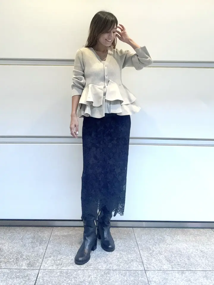 GRACE CONTINENTAL yukimi yonee コーディネート画像