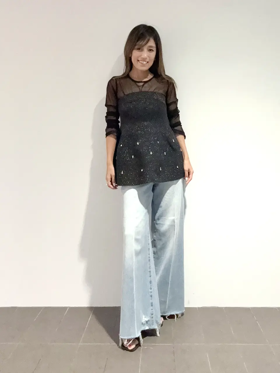 GRACE CONTINENTAL yukimi yonee コーディネート画像