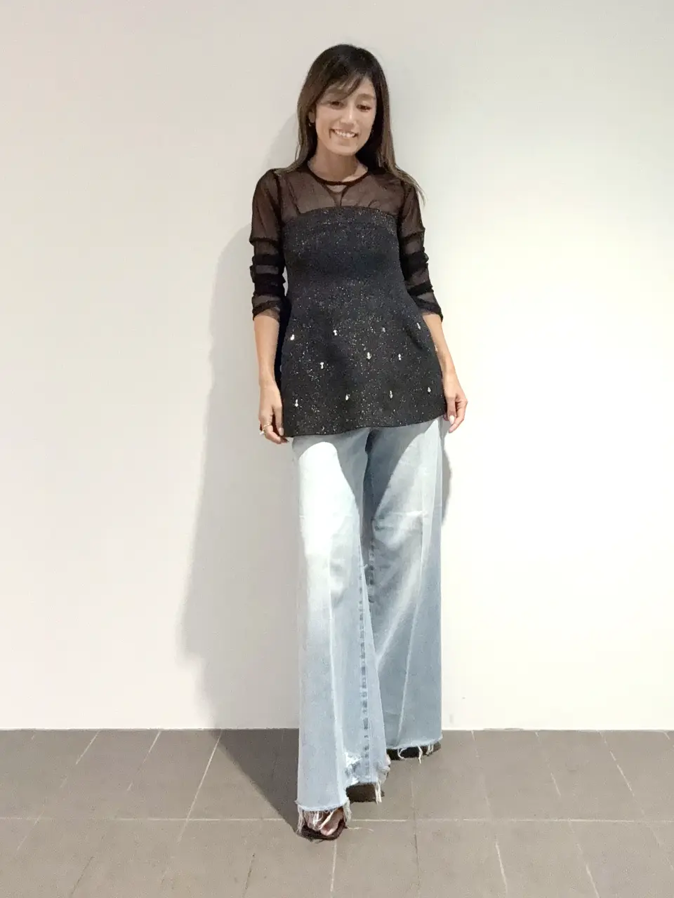 GRACE CONTINENTAL yukimi yonee コーディネート画像