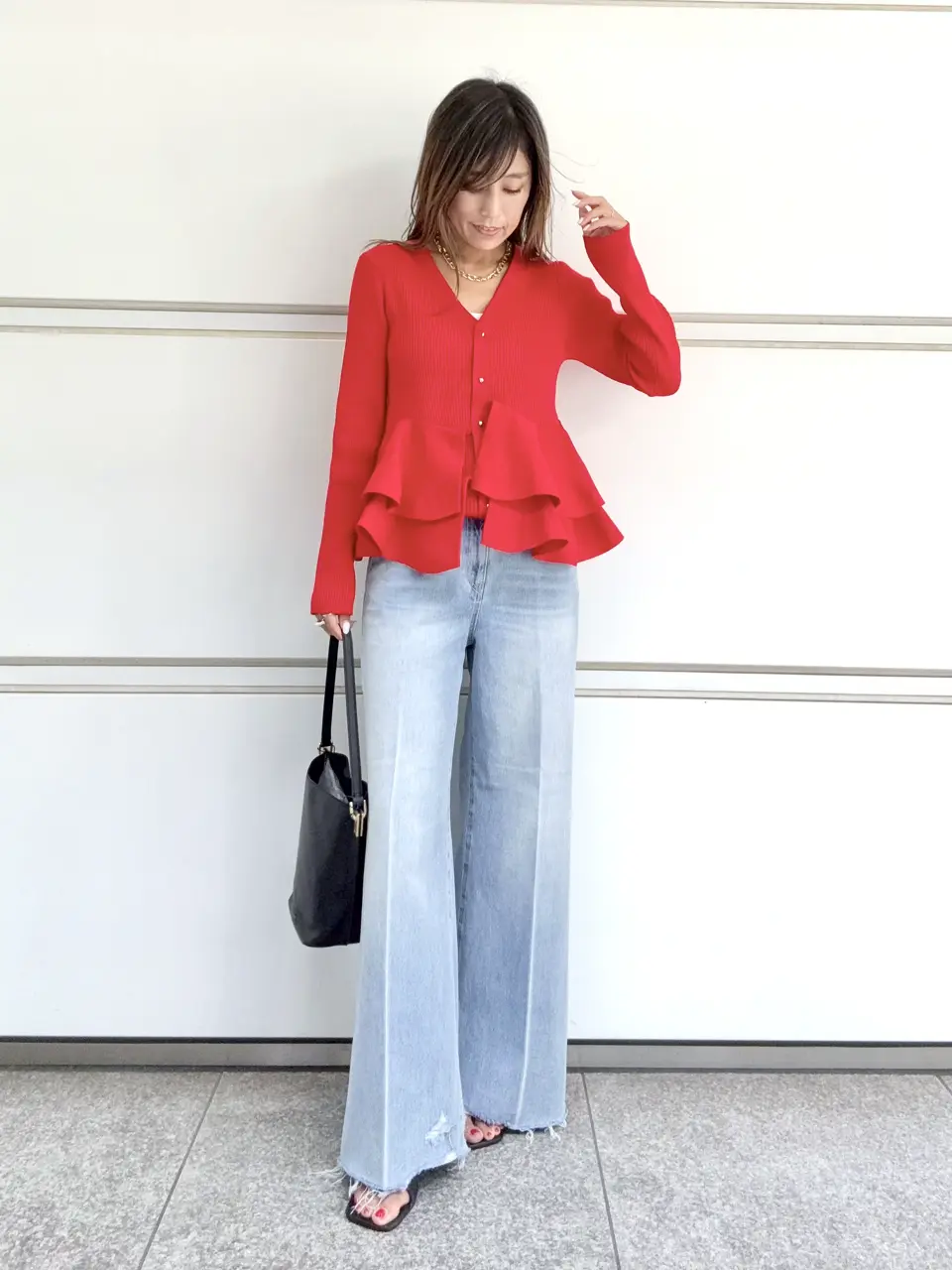 GRACE CONTINENTAL yukimi yonee コーディネート画像