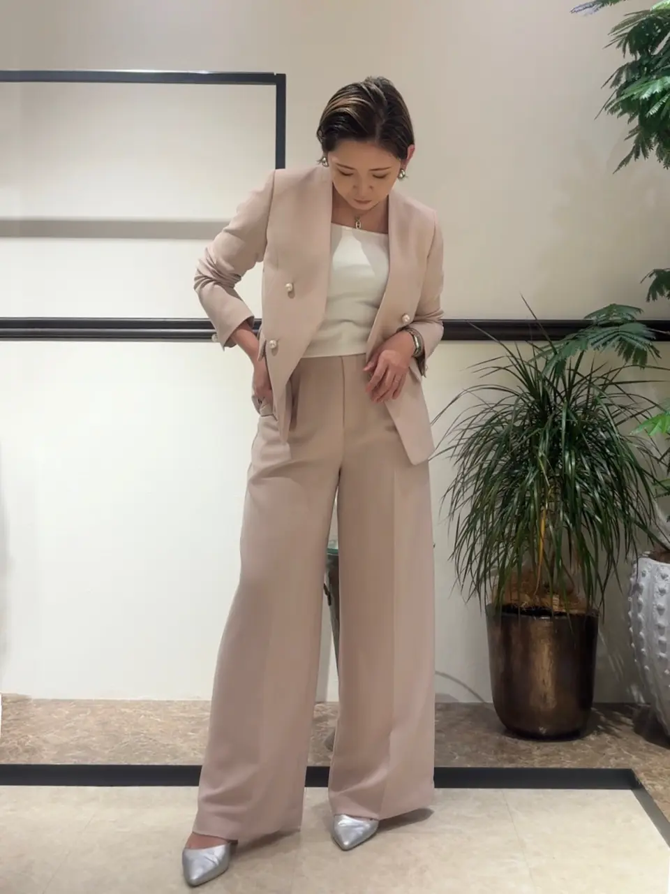 GRACE CONTINENTAL N.YURI コーディネート画像