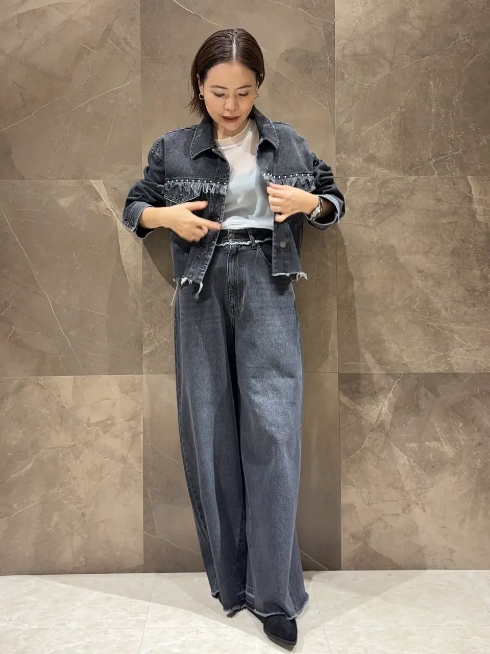 GRACE CONTINENTAL 穐山　香織 コーディネート画像