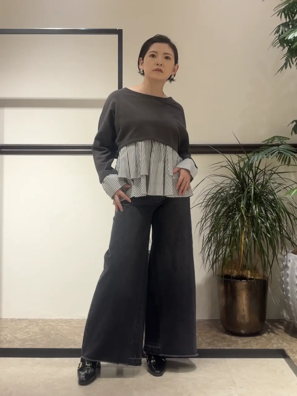 GRACE CONTINENTAL N.YURI コーディネート画像