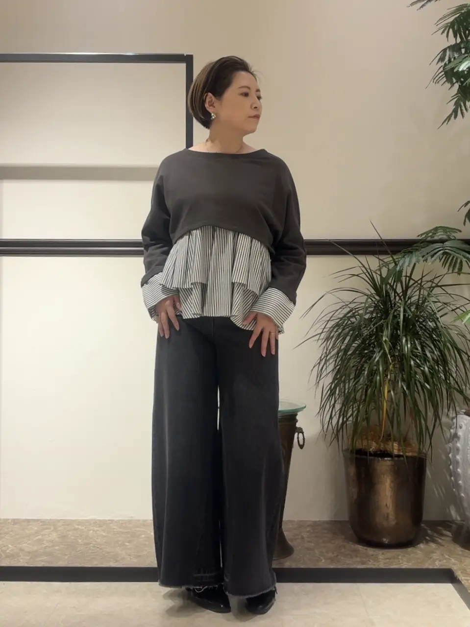 GRACE CONTINENTAL N.YURI コーディネート画像