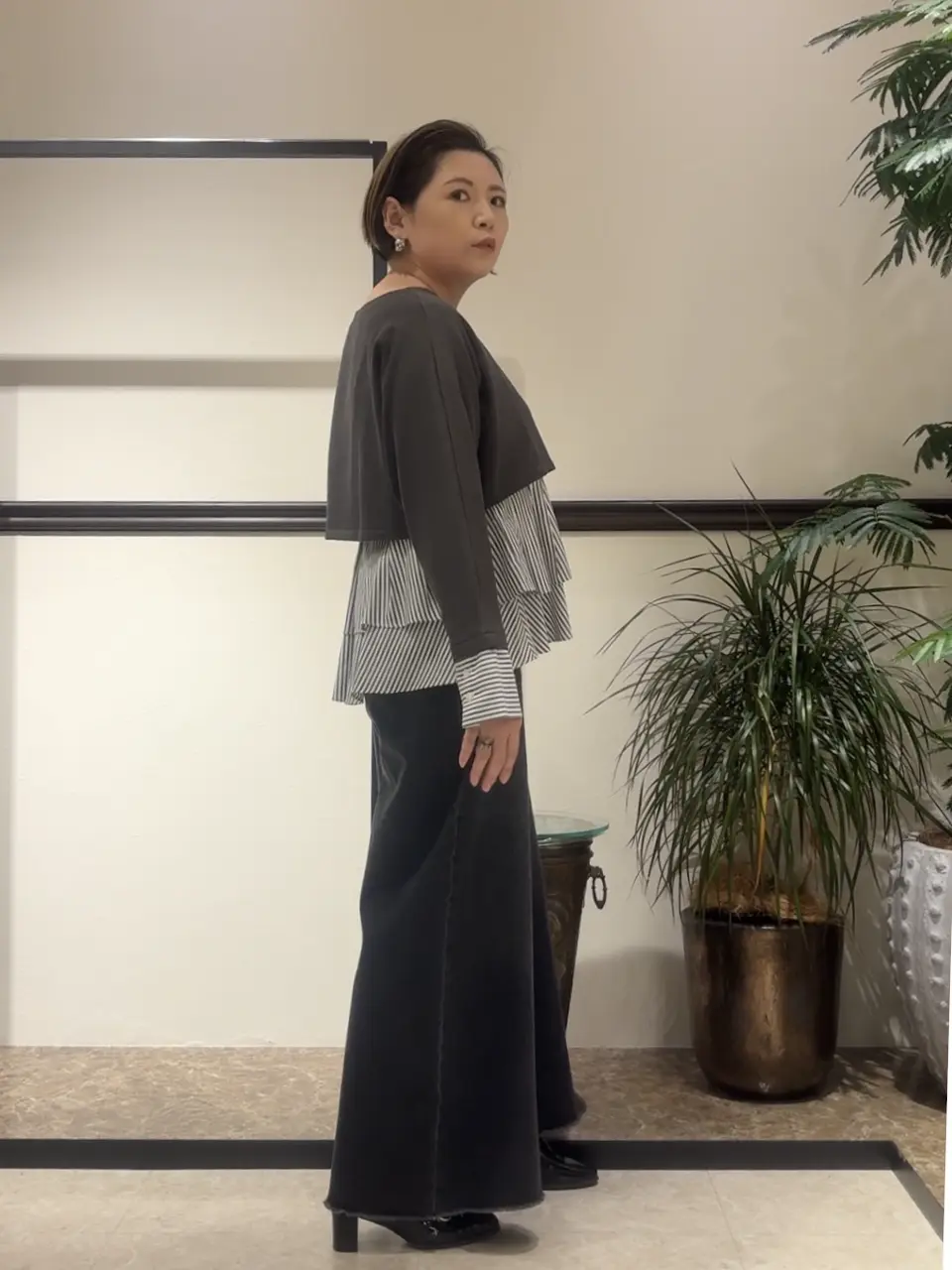 GRACE CONTINENTAL N.YURI コーディネート画像