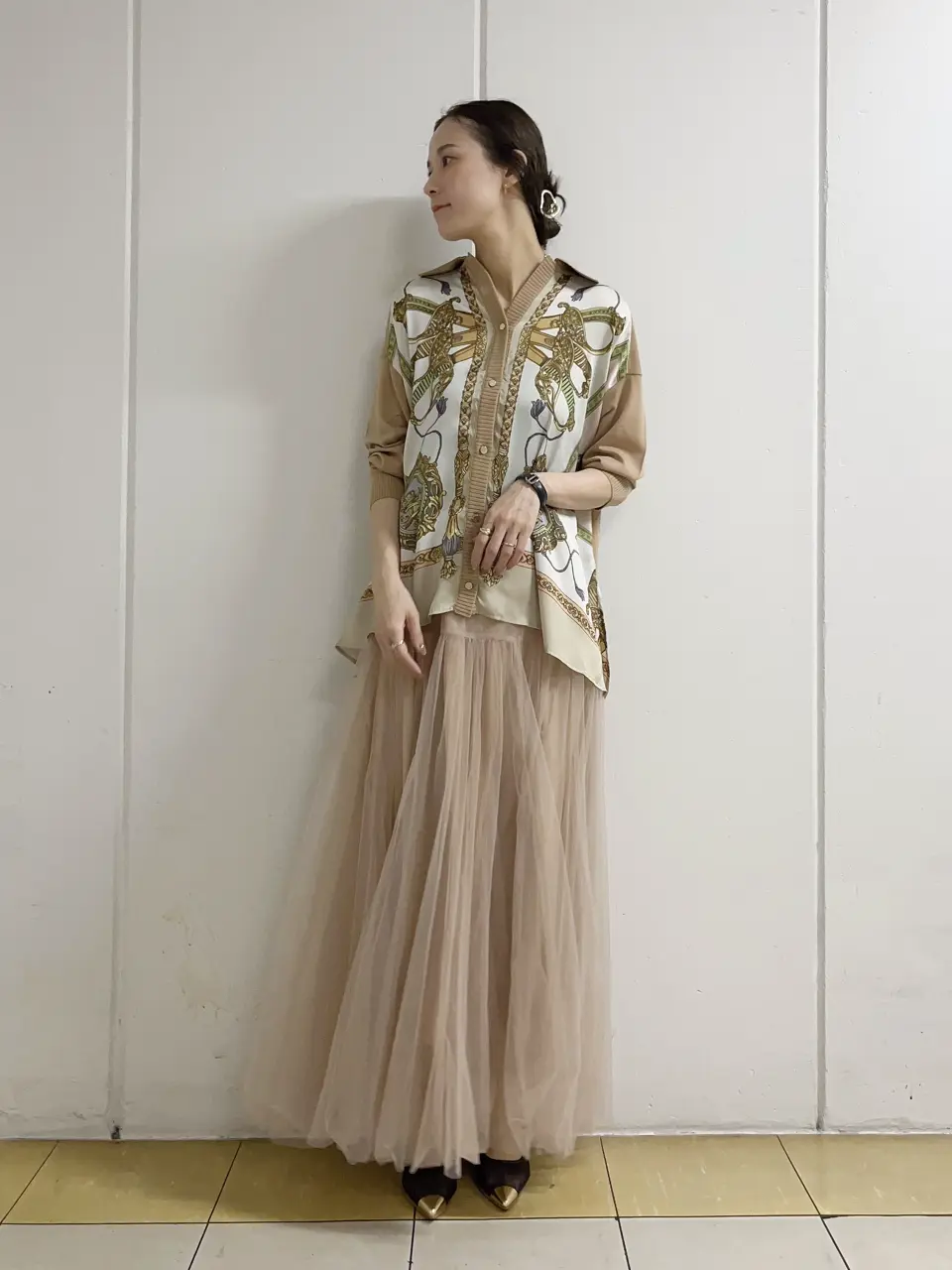 GRACE CONTINENTAL 亀田 未希 コーディネート画像