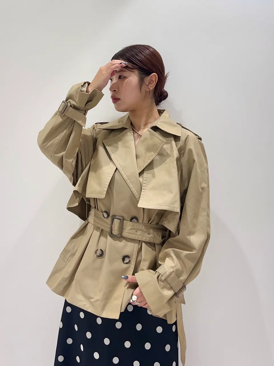 GRACE CONTINENTAL NORIA コーディネート画像