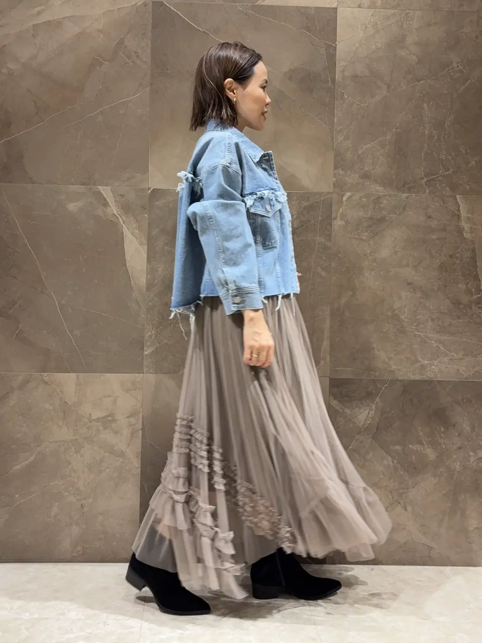 GRACE CONTINENTAL 穐山　香織 コーディネート画像