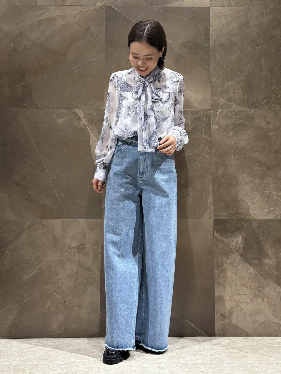 GRACE CONTINENTAL 穐山　香織 コーディネート画像