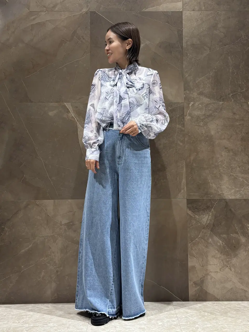 GRACE CONTINENTAL 穐山　香織 コーディネート画像