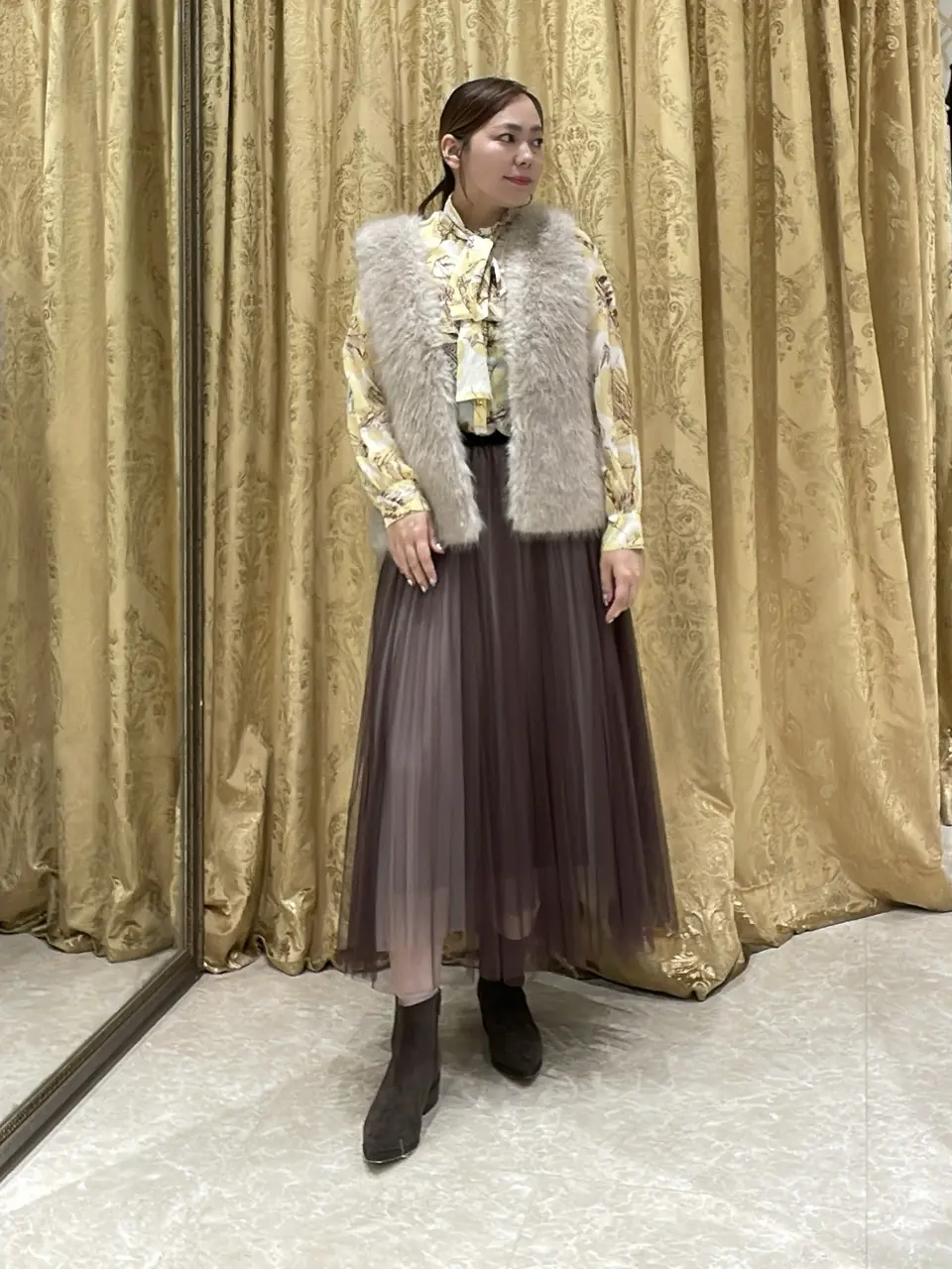 GRACE CONTINENTAL 泉　敦子 コーディネート画像