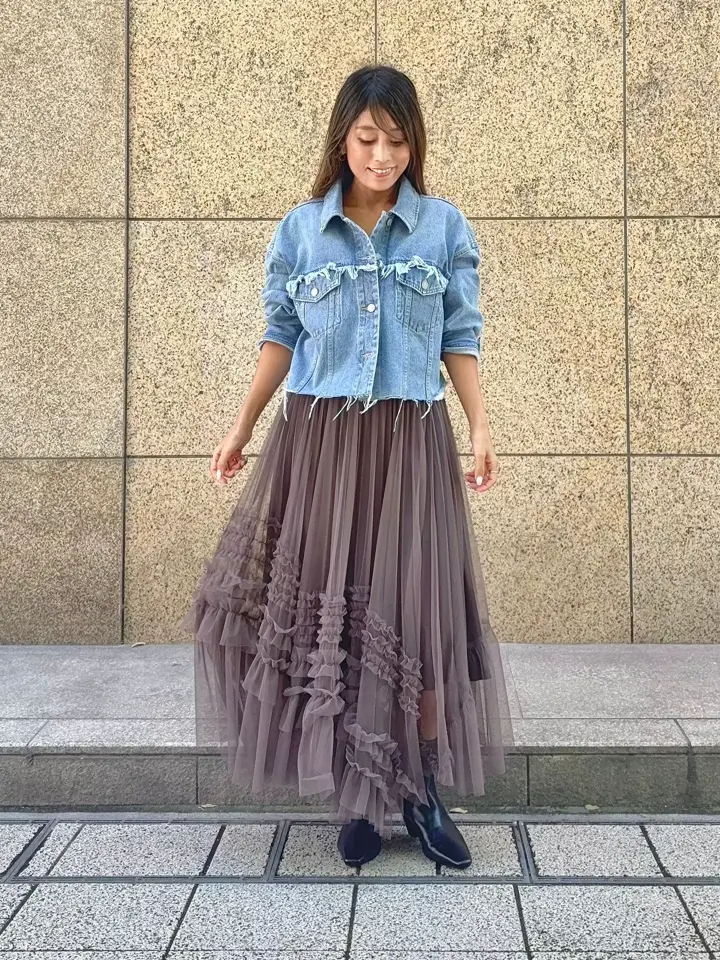 GRACE CONTINENTAL yukimi yonee コーディネート画像