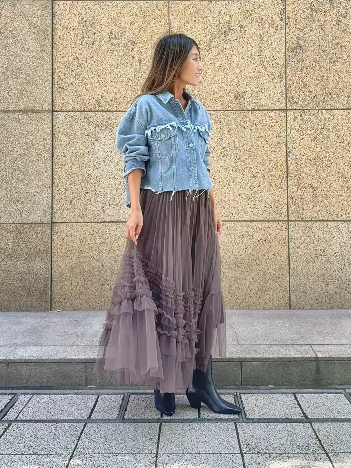 GRACE CONTINENTAL yukimi yonee コーディネート画像