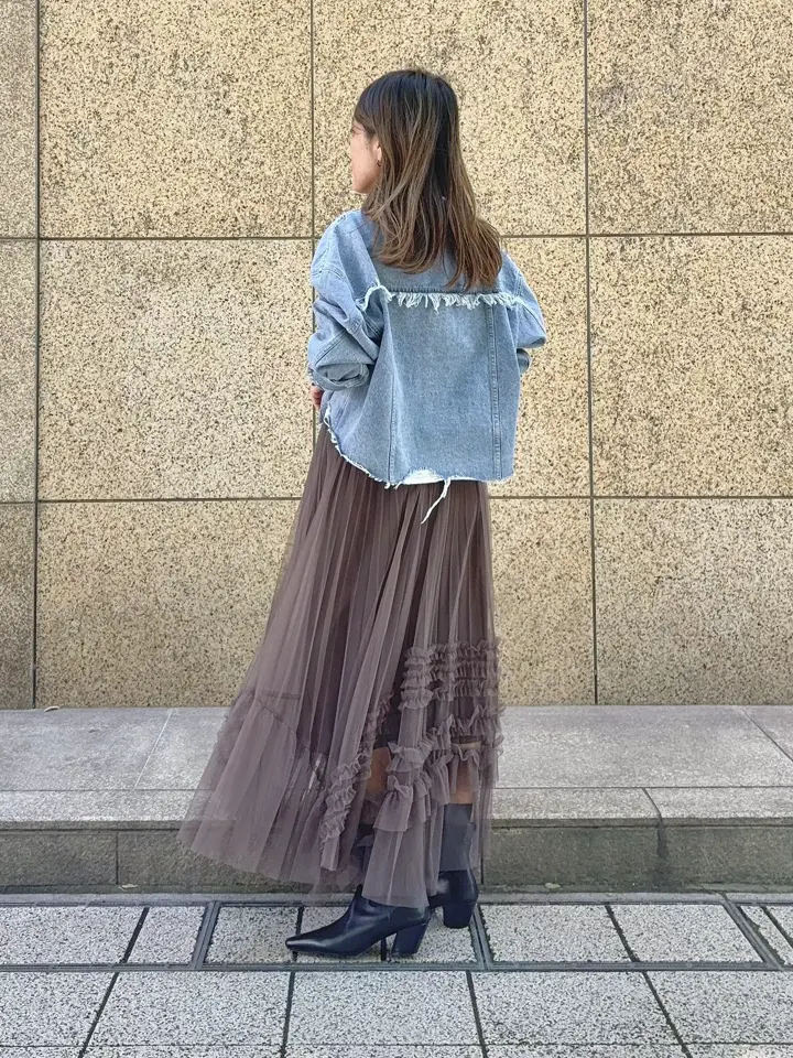 GRACE CONTINENTAL yukimi yonee コーディネート画像