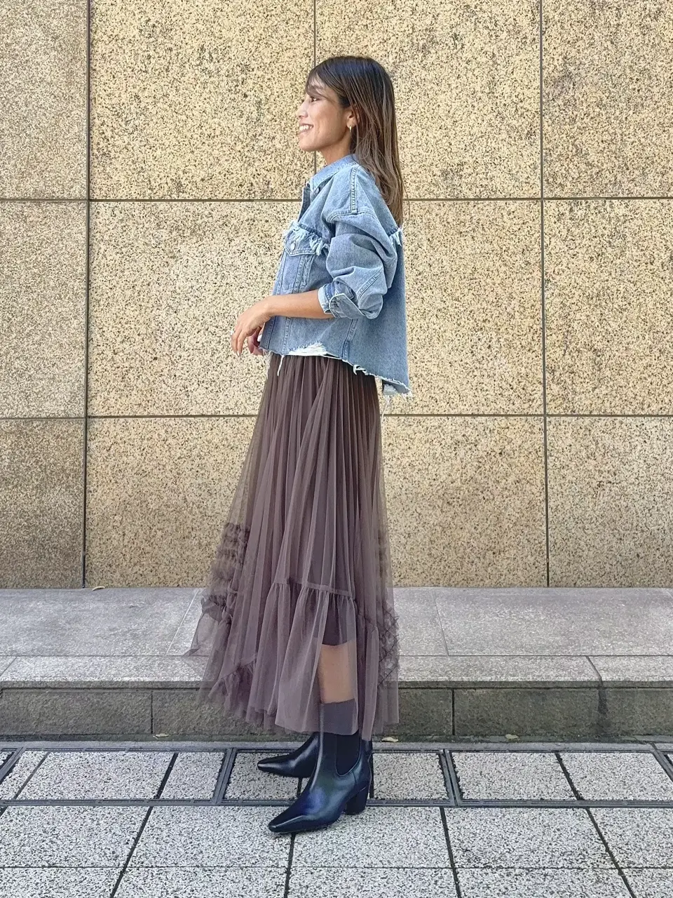 GRACE CONTINENTAL yukimi yonee コーディネート画像