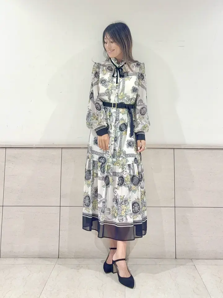 GRACE CONTINENTAL yukimi yonee コーディネート画像