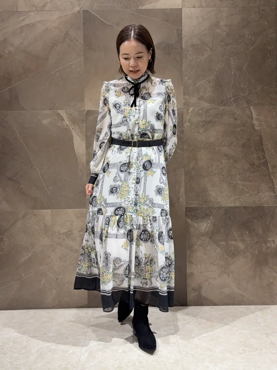 GRACE CONTINENTAL 穐山　香織 コーディネート画像