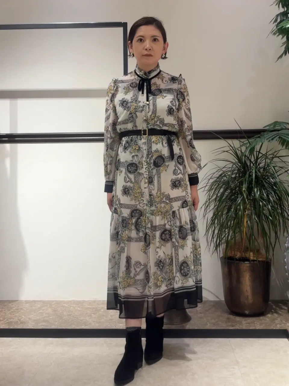 GRACE CONTINENTAL N.YURI コーディネート画像